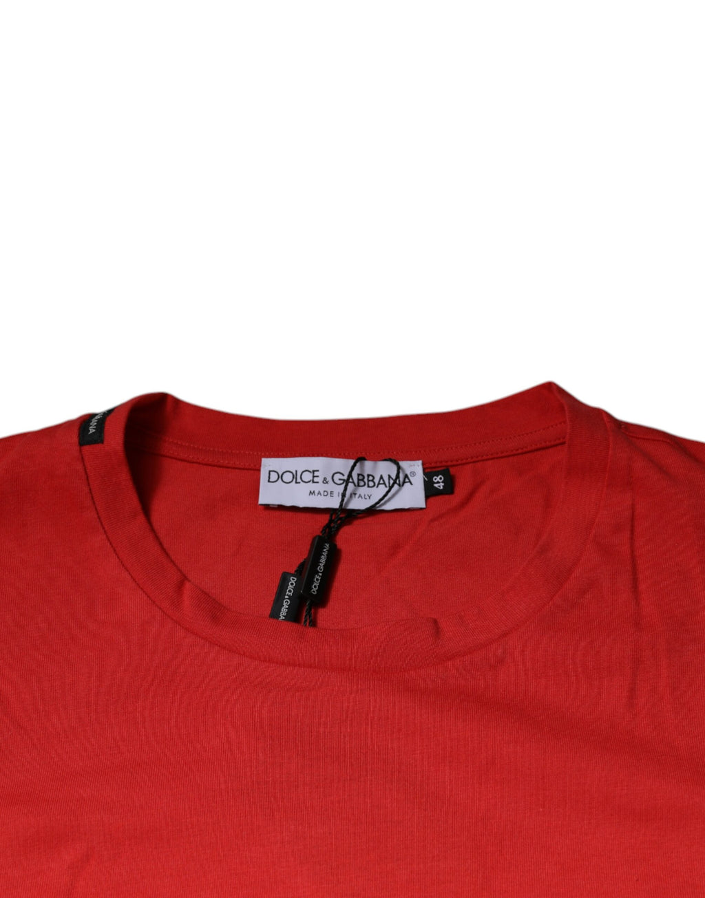 Dolce & Gabbana Red T-Shirt for Men additional view