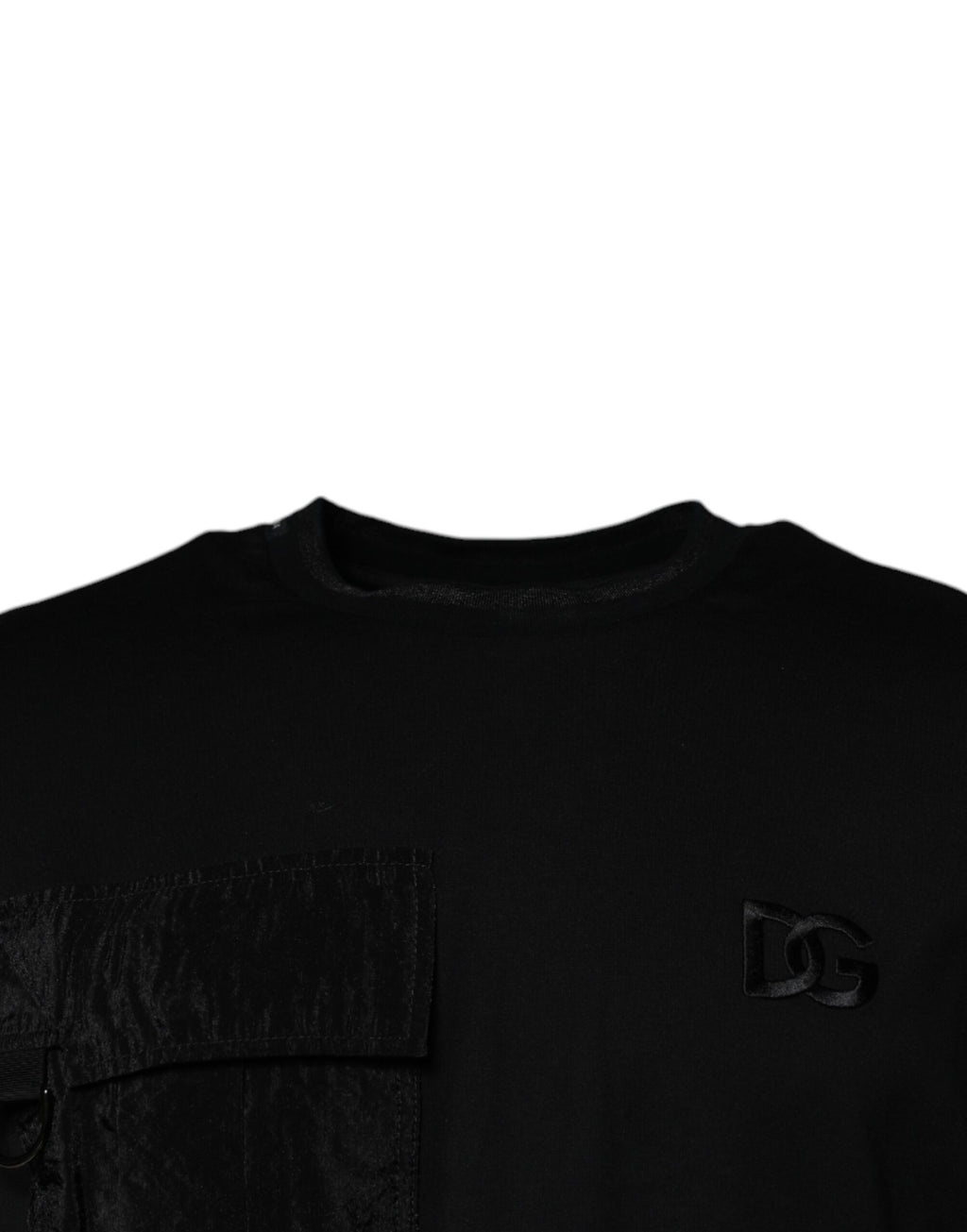 Dolce & Gabbana Black T-Shirt for Men detail view