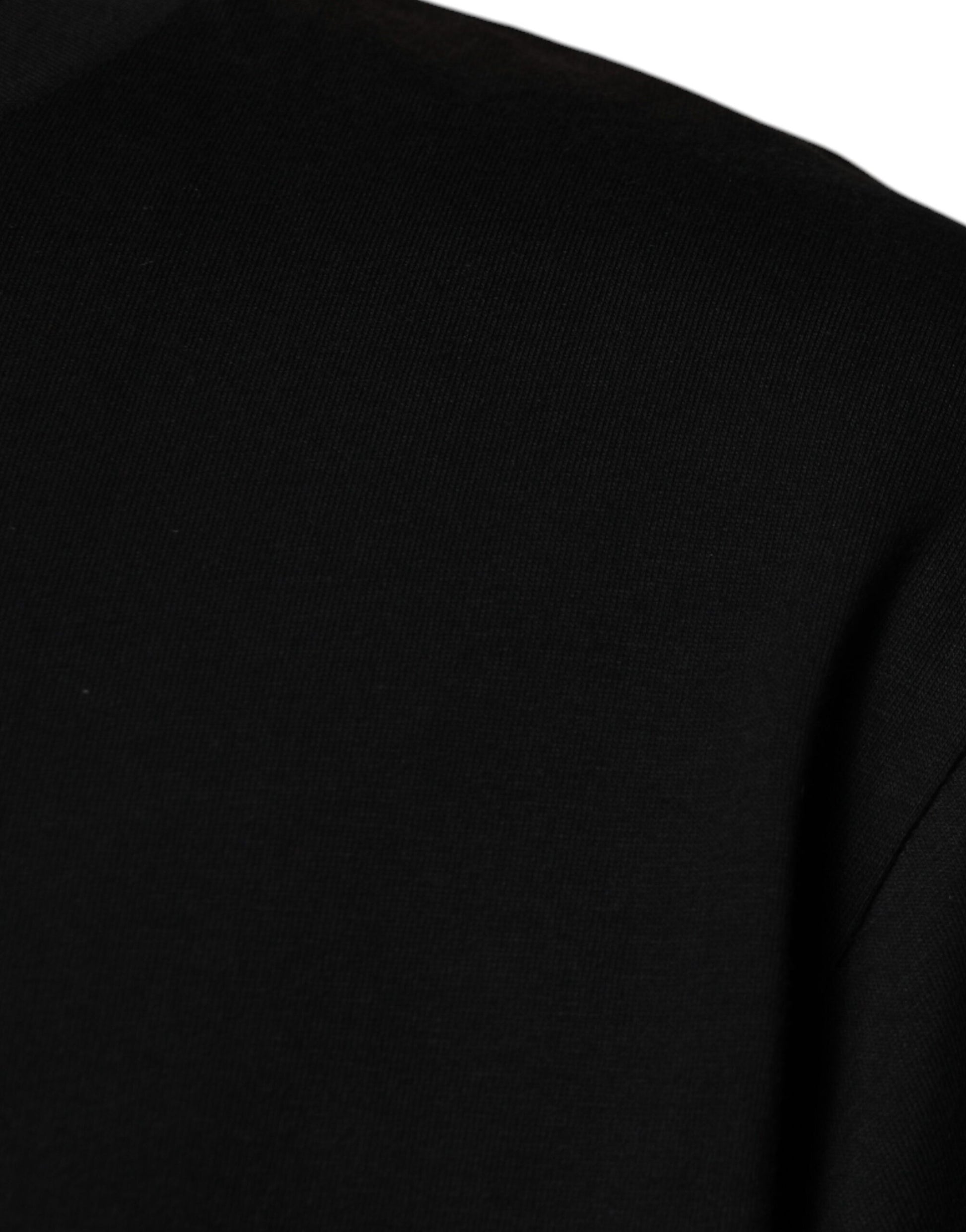 Dolce & Gabbana Black T-Shirt for Men side view