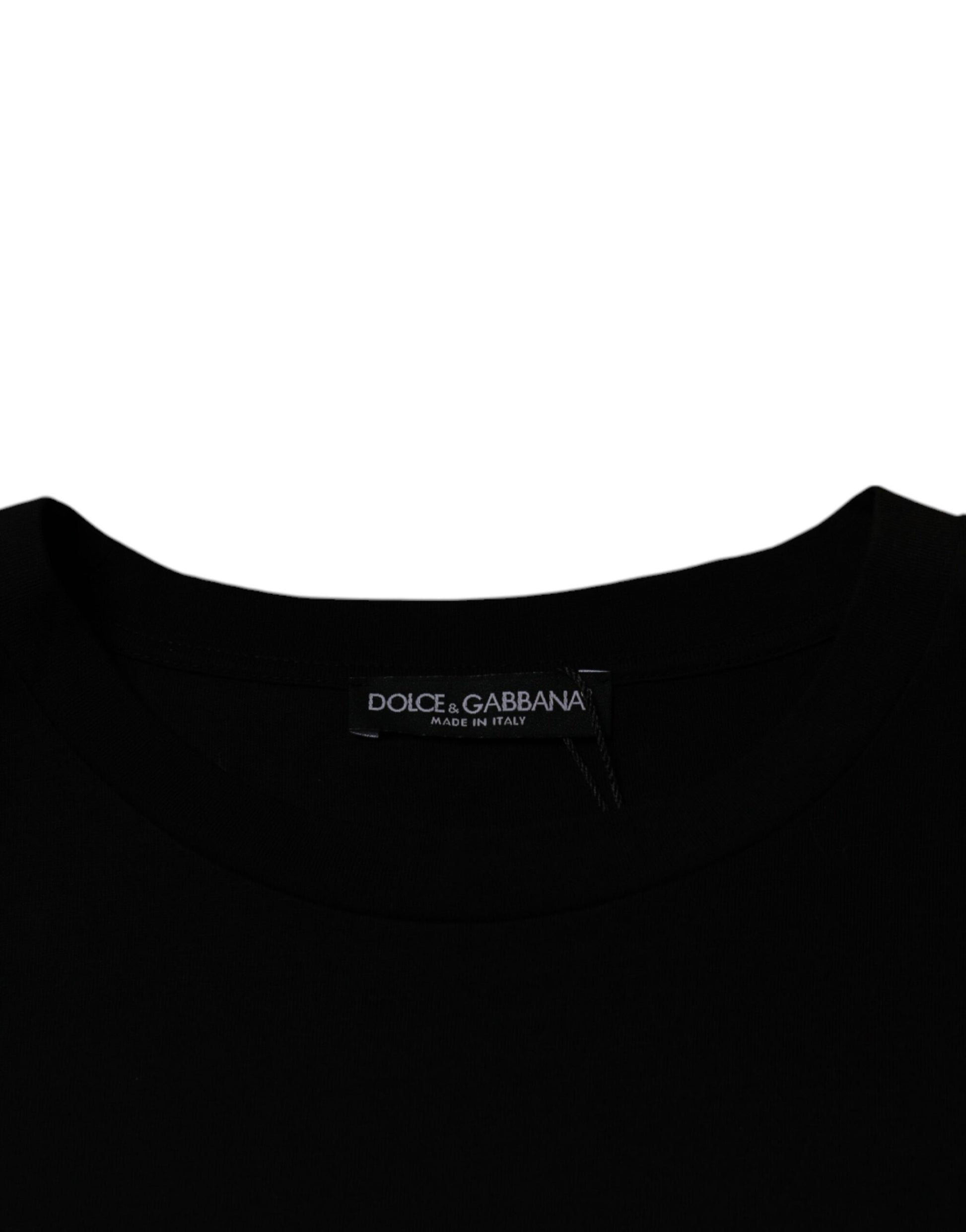 Dolce & Gabbana Black T-Shirt for Men additional view