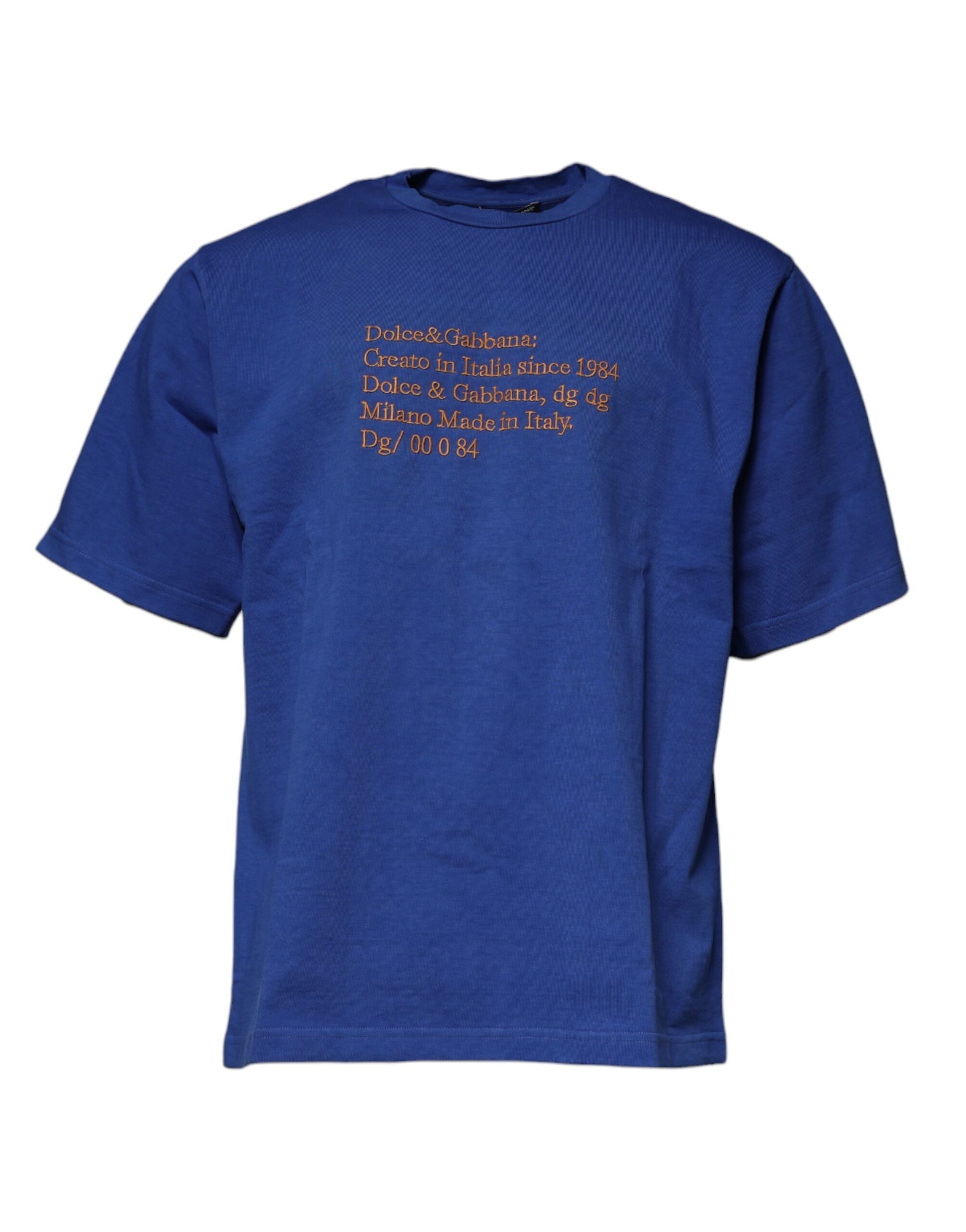 Dolce & Gabbana Blue T-Shirt for Men