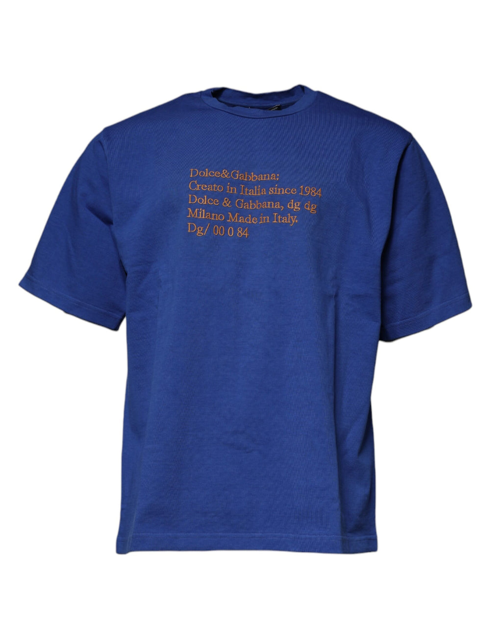 Dolce & Gabbana Blue T-Shirt for Men alternate view
