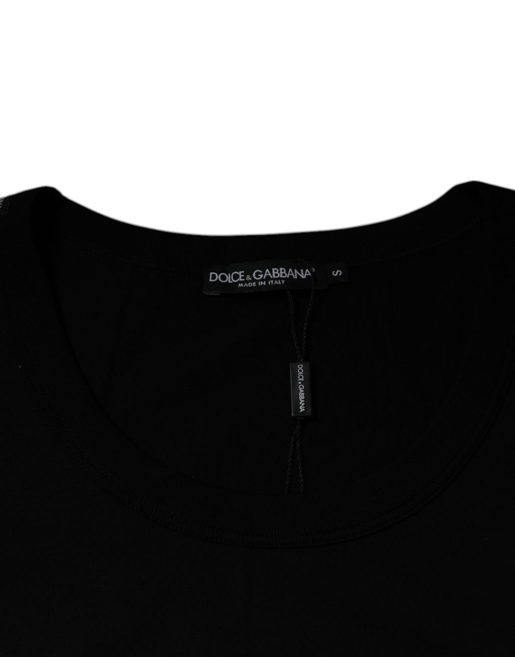 Dolce & Gabbana Black Sleeveless T-Shirt for Men additional view