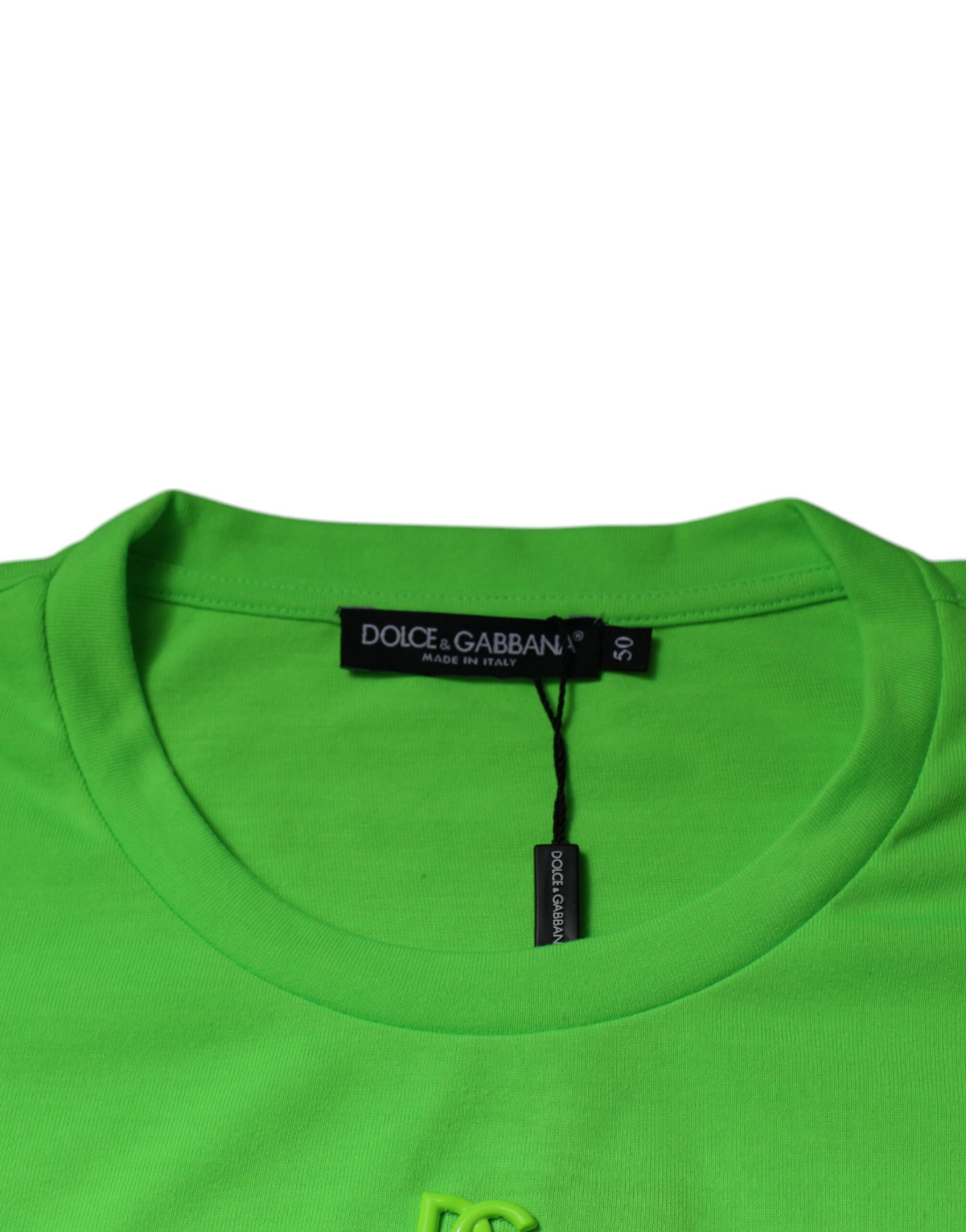 Dolce & Gabbana Green T-Shirt for Men additional view