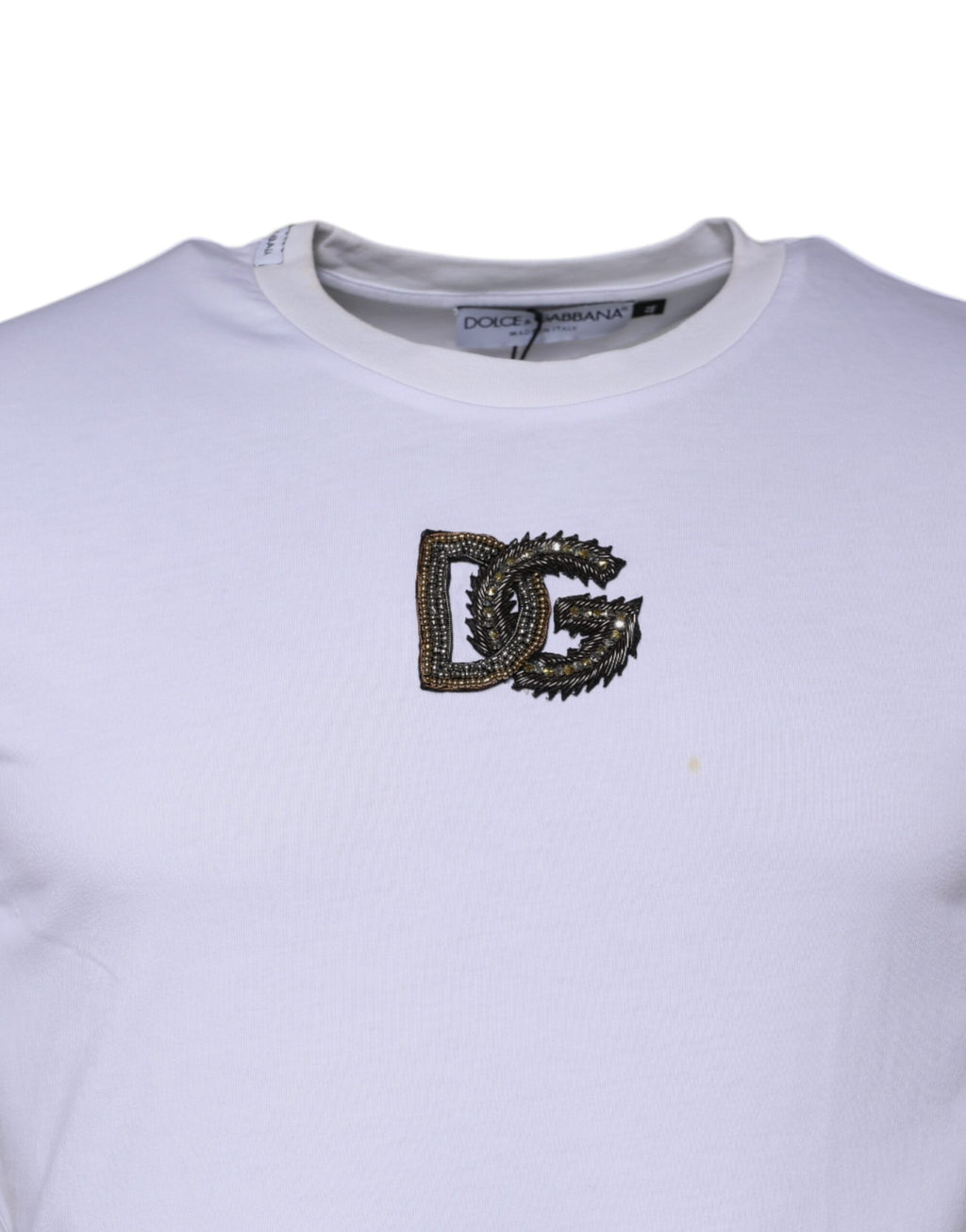 Dolce & Gabbana White T-Shirt for Men detail view