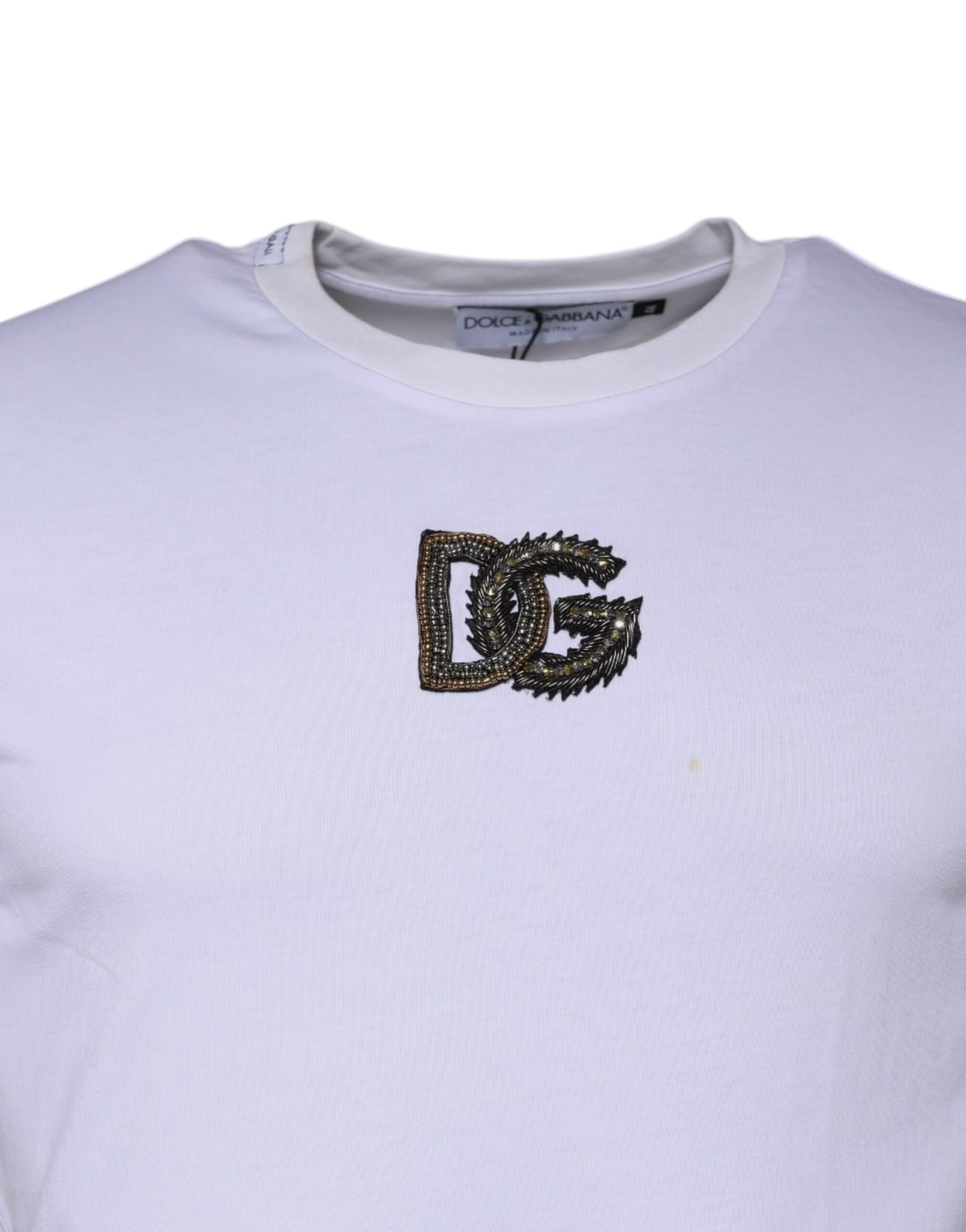 Dolce & Gabbana White T-Shirt for Men detail view