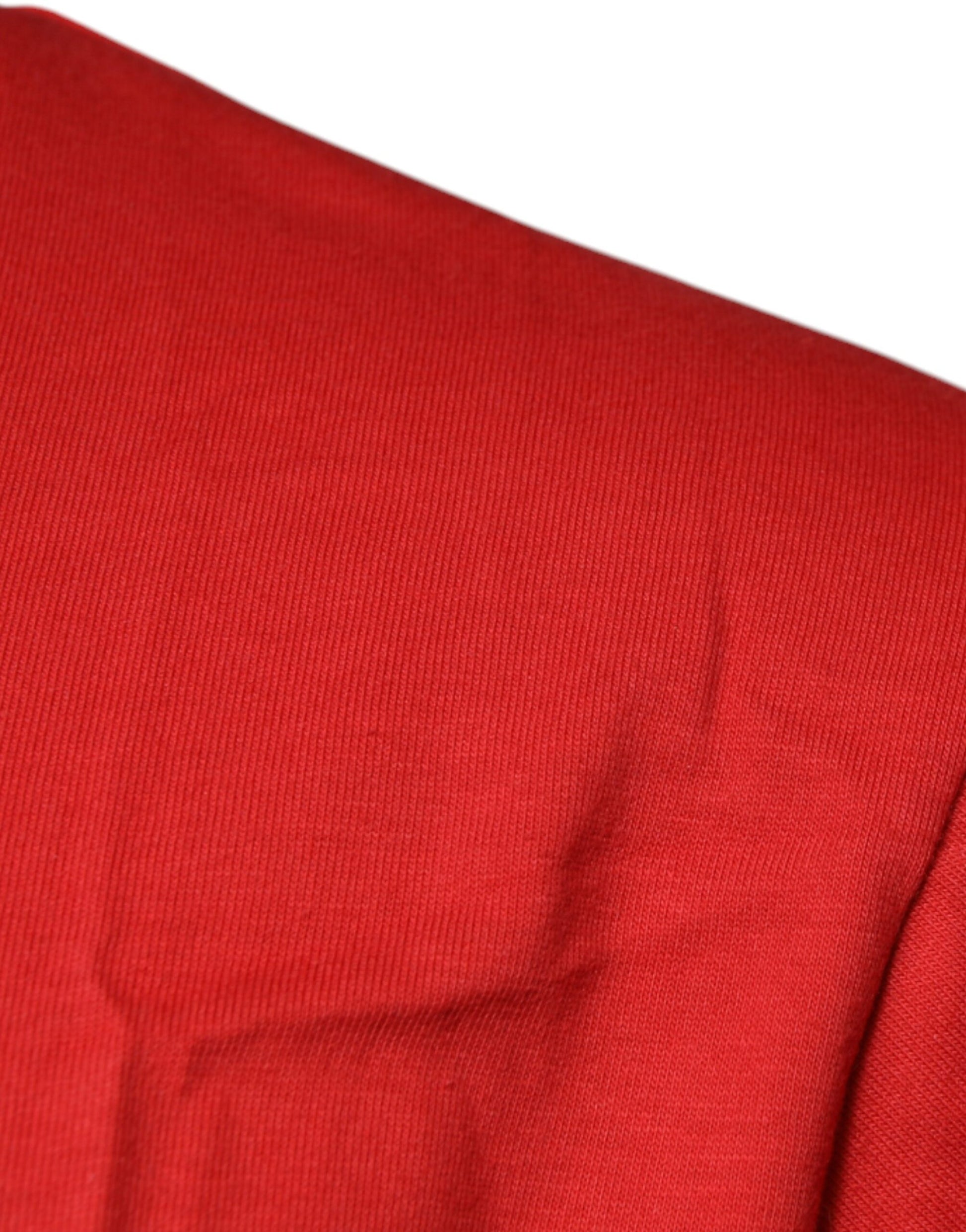 Dolce & Gabbana Red T-Shirt for Men side view