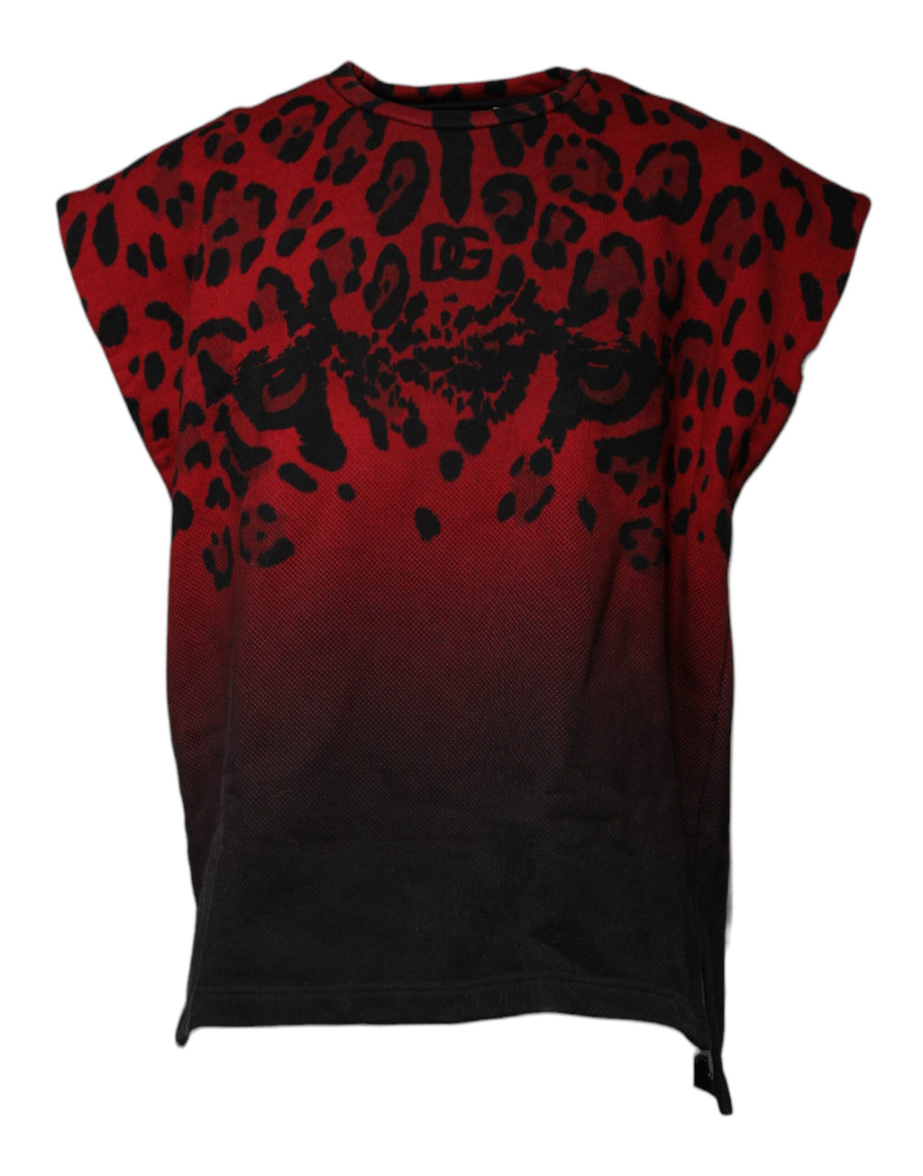 Dolce & Gabbana Red Sleeveless T-Shirt for Men alternate view