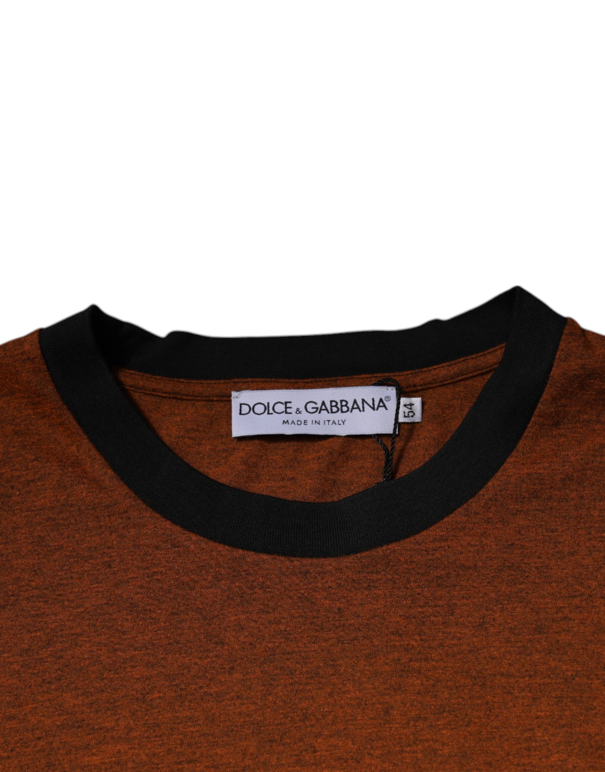 Dolce & Gabbana Brown T-Shirt for Men additional view