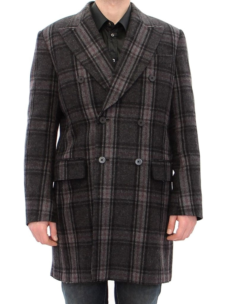 Dolce & Gabbana Grey Coat for Men