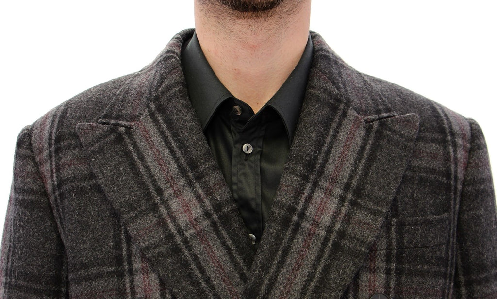 Dolce & Gabbana Grey Coat for Men additional view