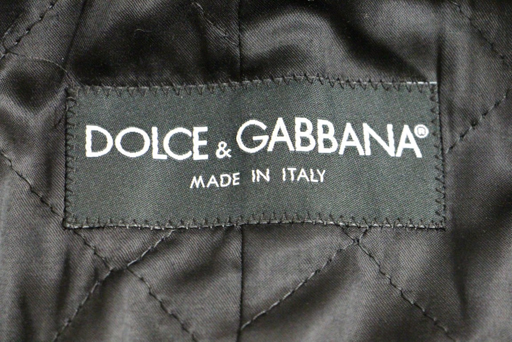 Dolce & Gabbana Grey Coat for Men additional view