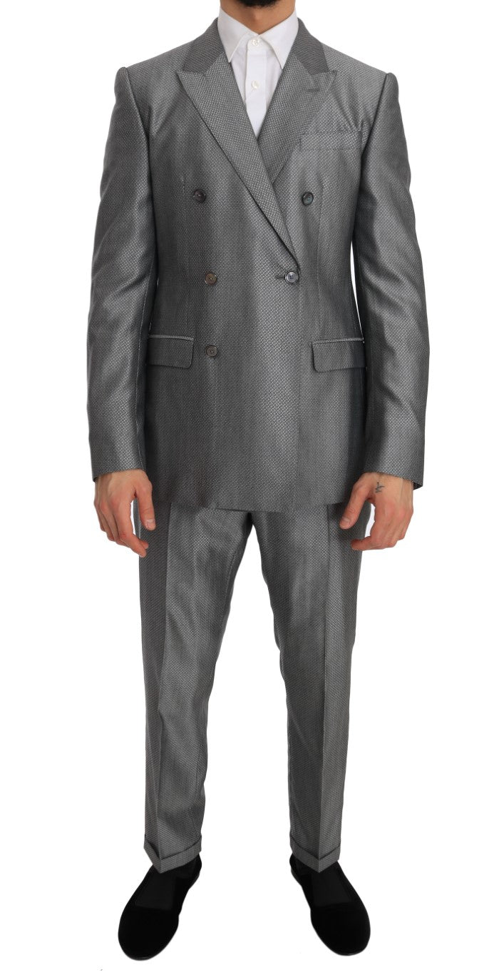 Dolce & Gabbana Black Two Piece Suits for Men