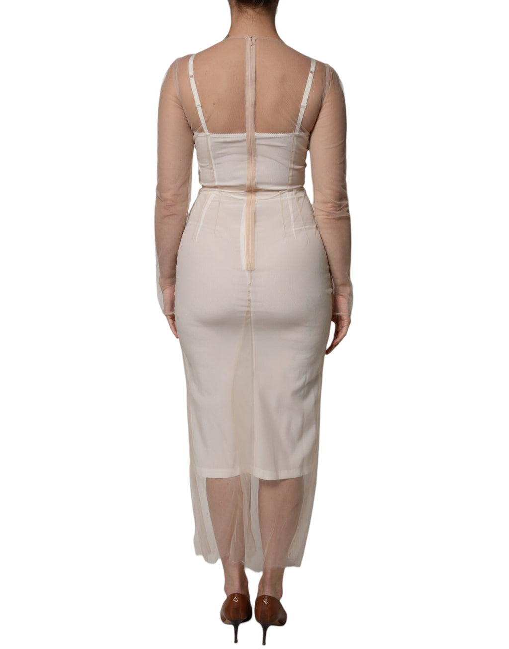 Dolce & Gabbana White Sleeveless for Women side view