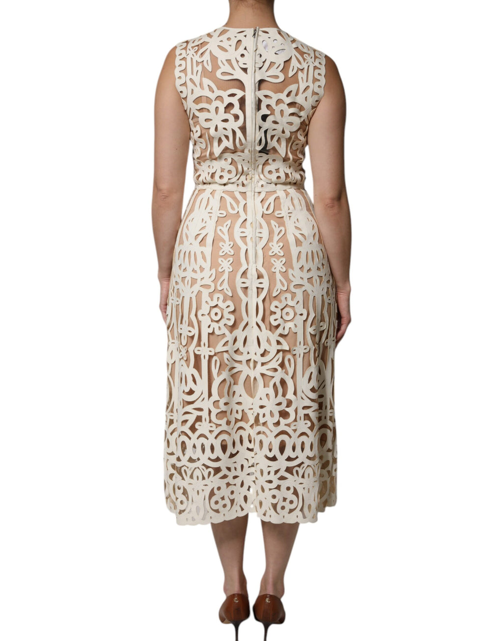 Dolce & Gabbana White Sleeveless for Women side view