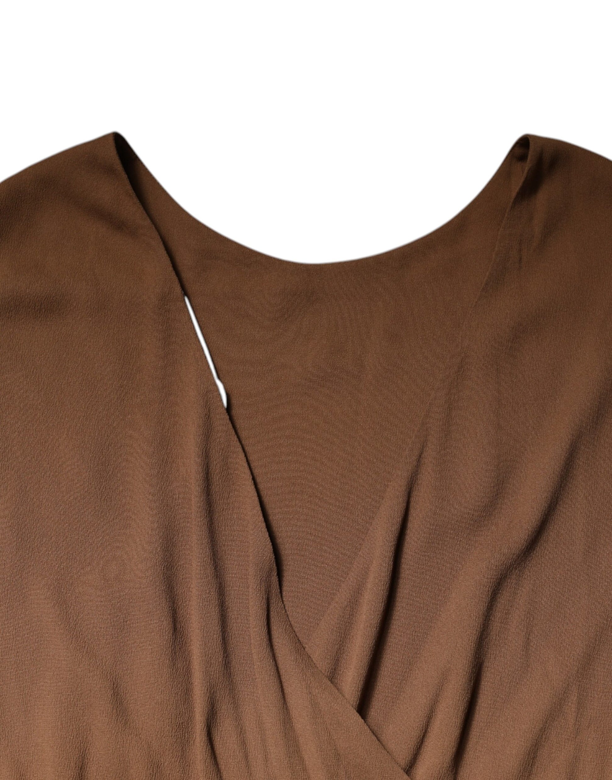 Fabiana Filippi Brown Long Dress for Women additional view