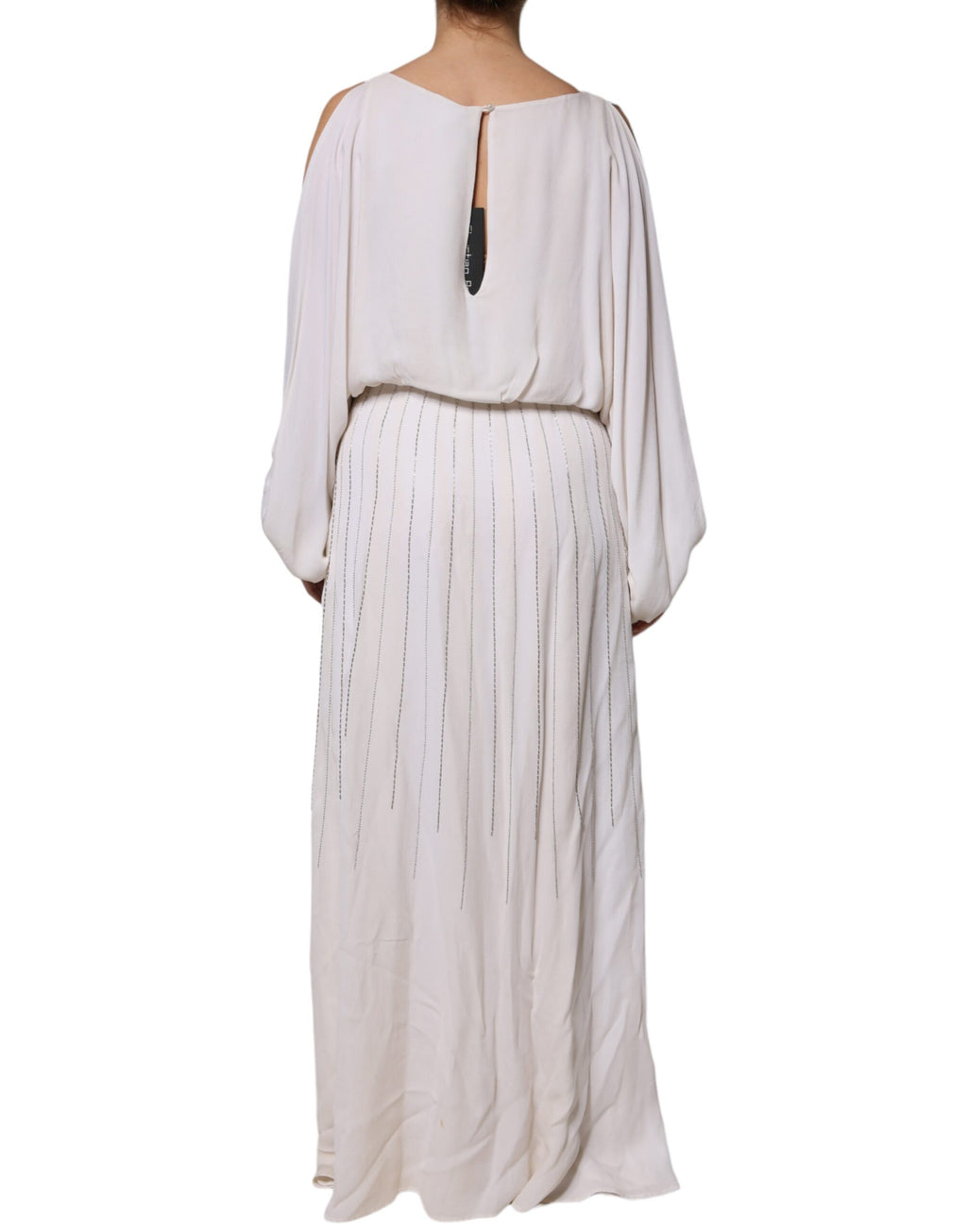 Christian Pellizzari White Long Dress for Women side view