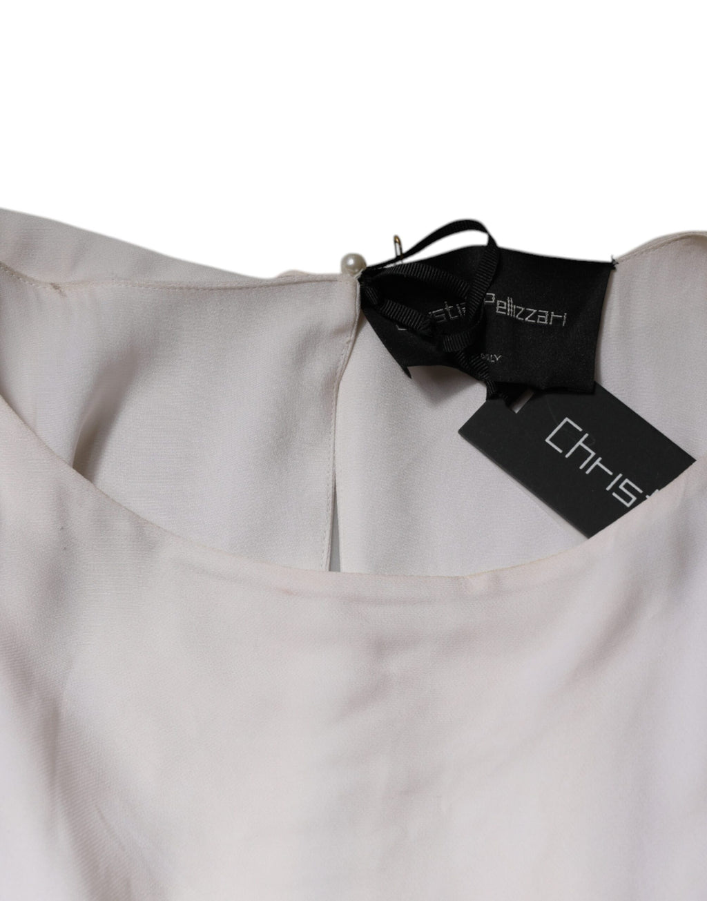 Christian Pellizzari White Long Dress for Women additional view