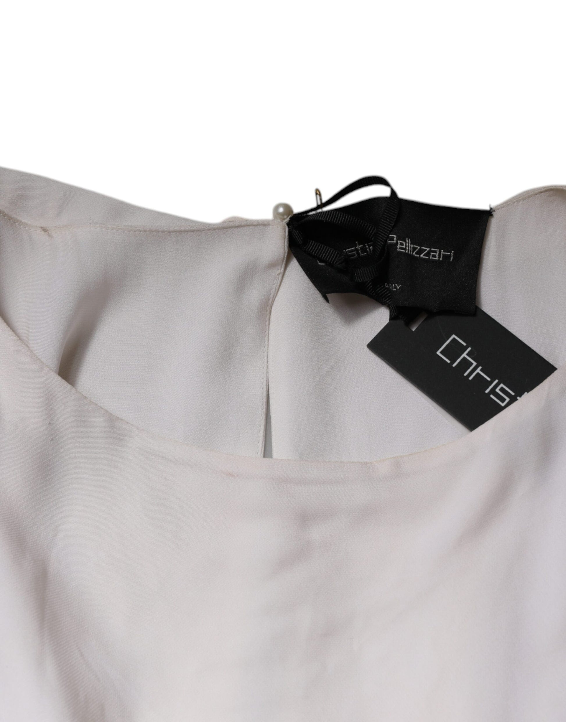 Christian Pellizzari White Long Dress for Women additional view