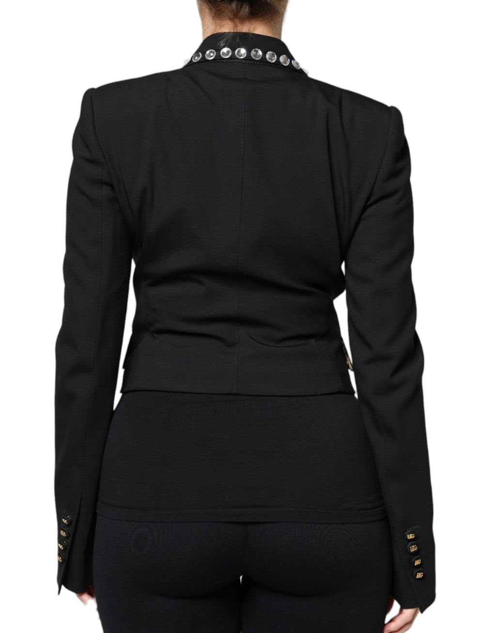 Dolce & Gabbana Black Blazer for Women side view