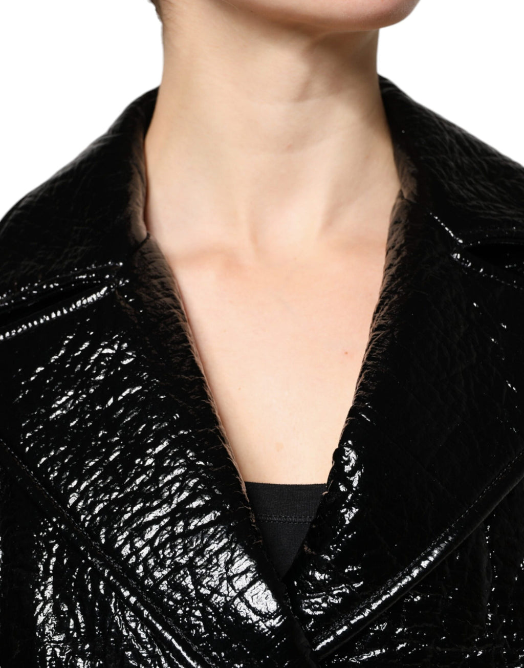 Dolce & Gabbana Black Coat for Women additional view