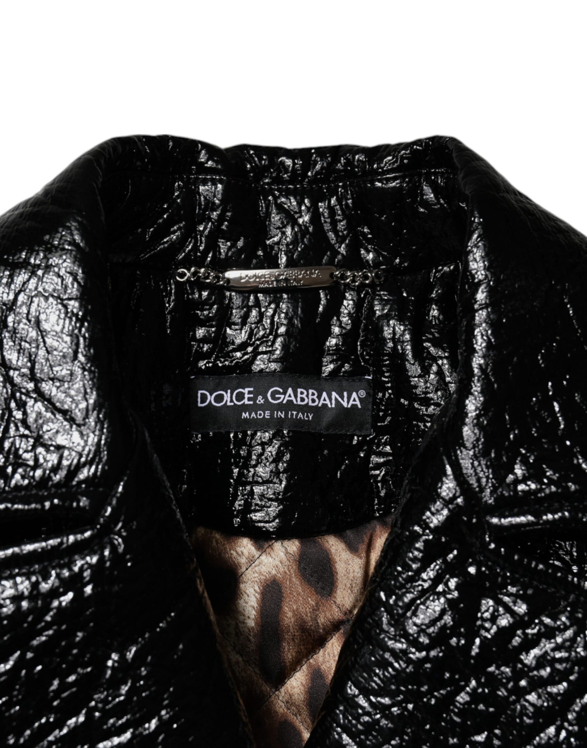 Dolce & Gabbana Black Coat for Women additional view