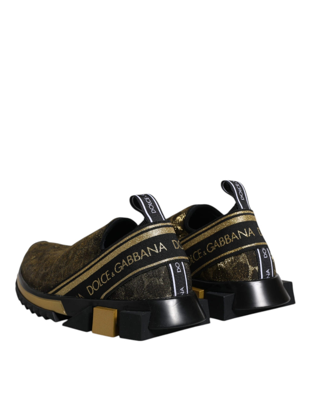 Dolce & Gabbana Gold Low Top Sneakers for Women additional view