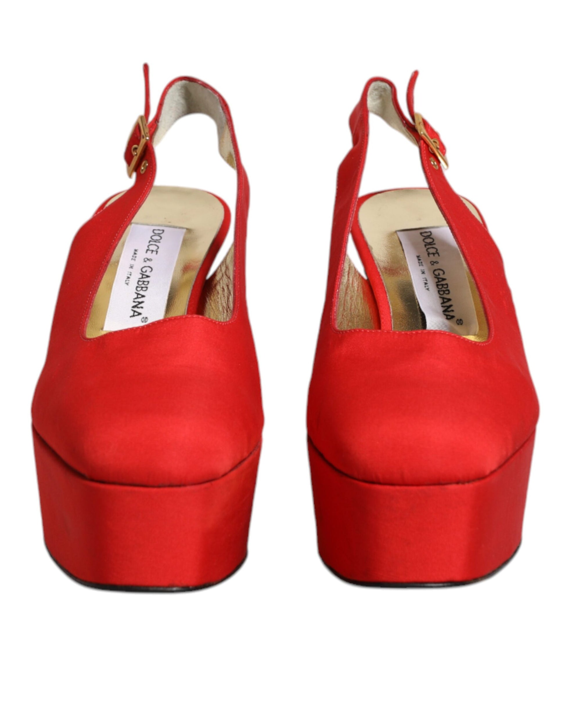 Dolce & Gabbana Red Platforms for Women alternate view