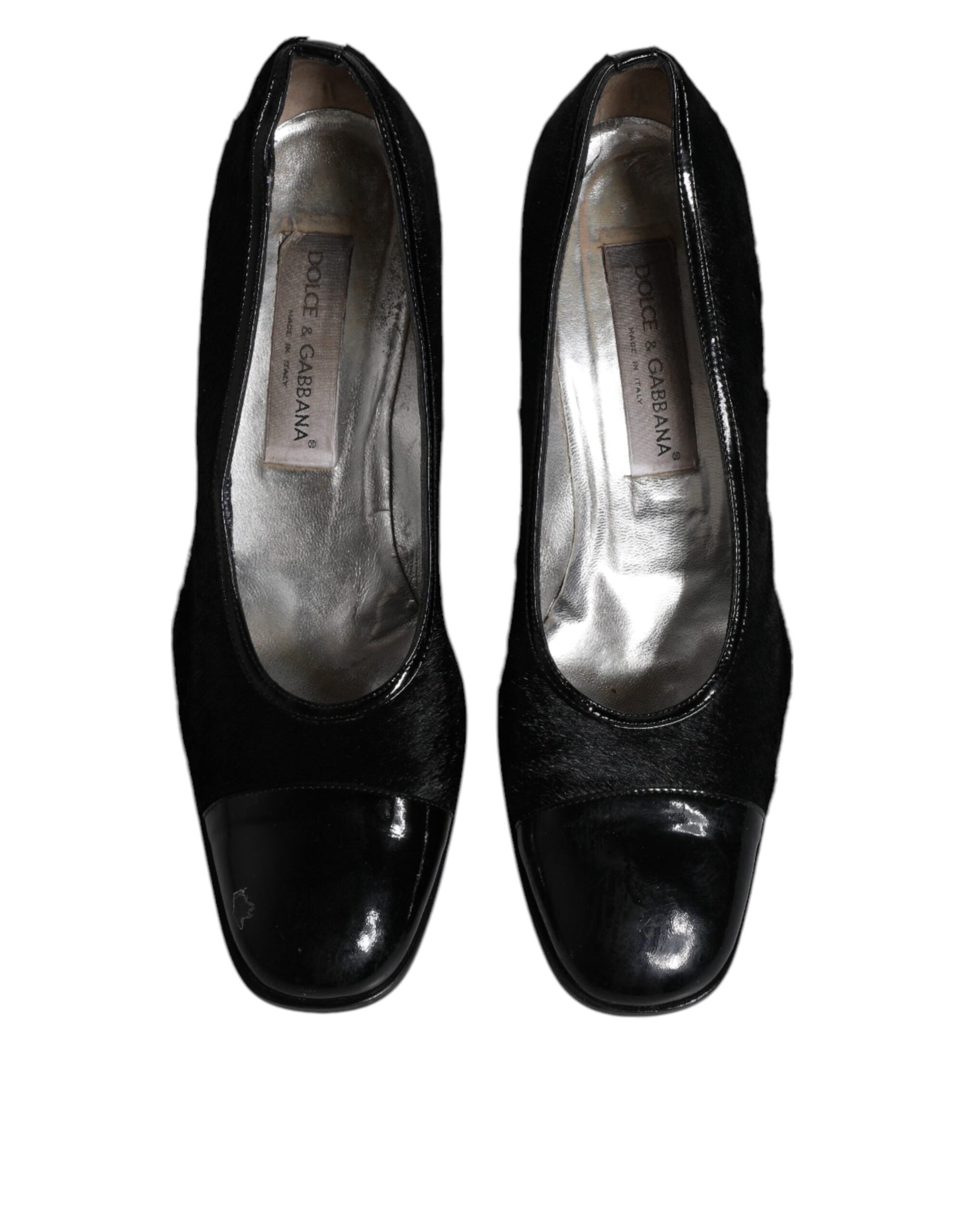 Dolce & Gabbana Black Mid Heel for Women detail view