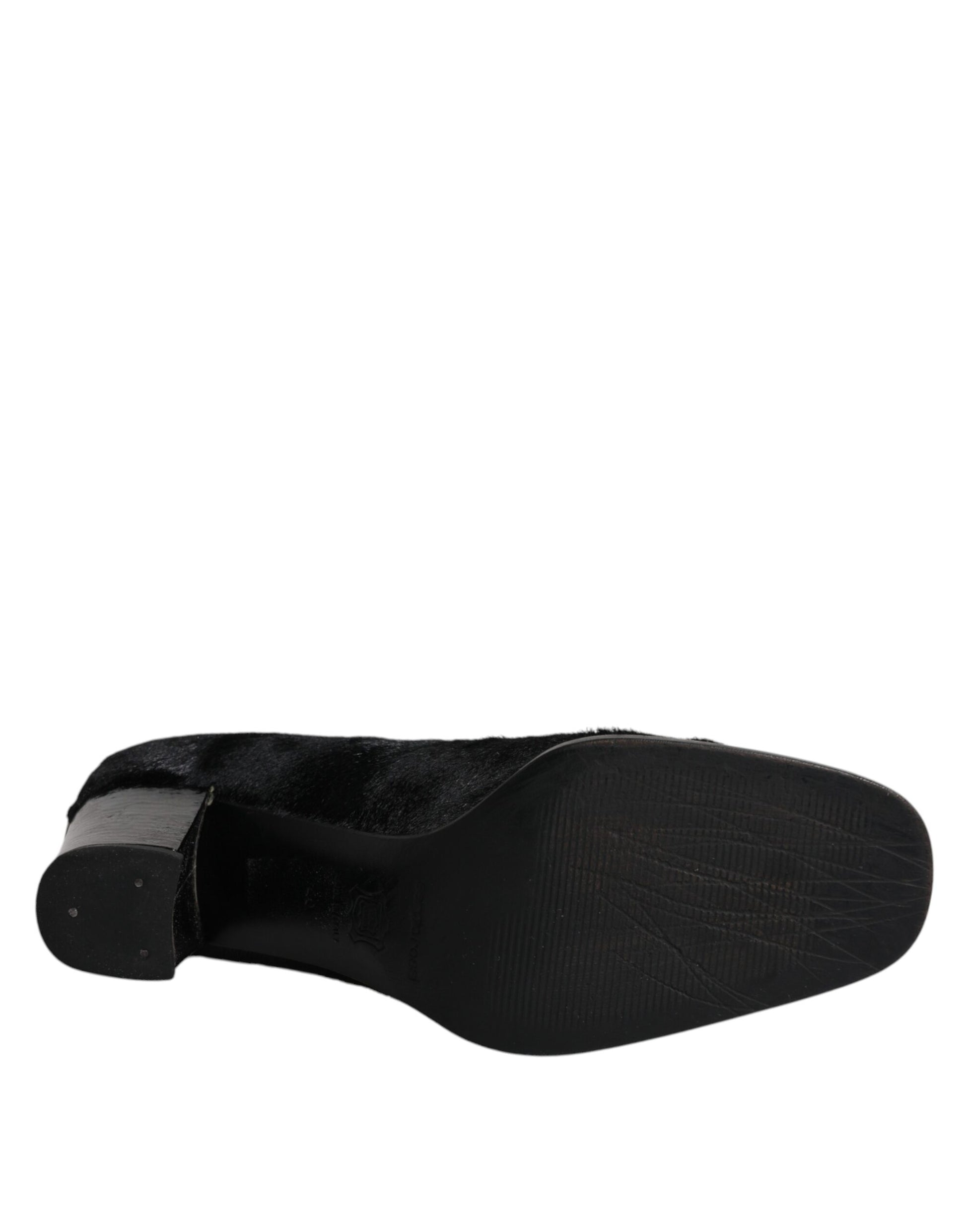 Dolce & Gabbana Black Mid Heel for Women additional view