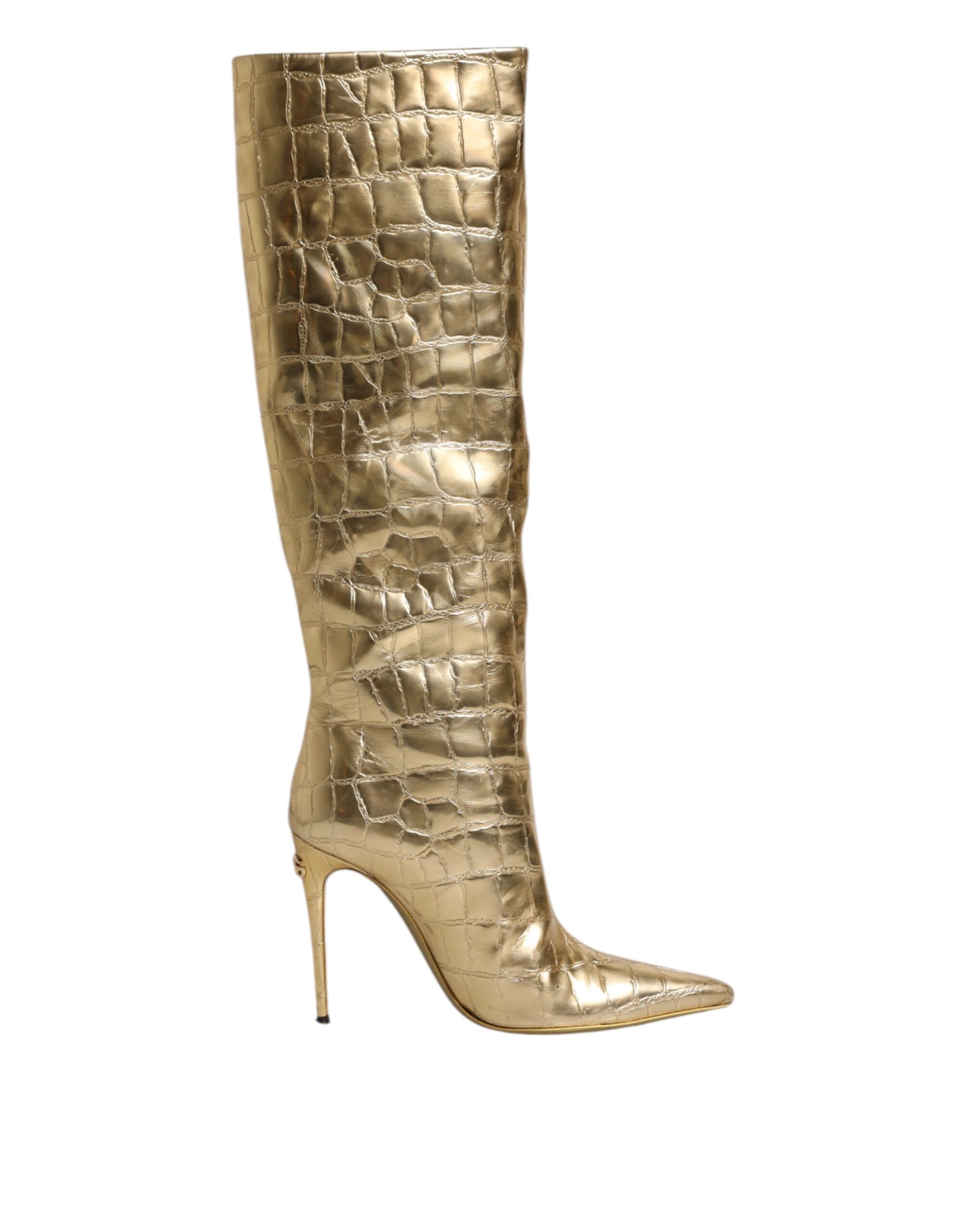 Dolce & Gabbana Gold High Heel for Women additional view