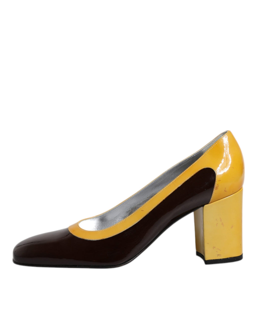 Dolce & Gabbana Yellow Mid Heel for Women additional view