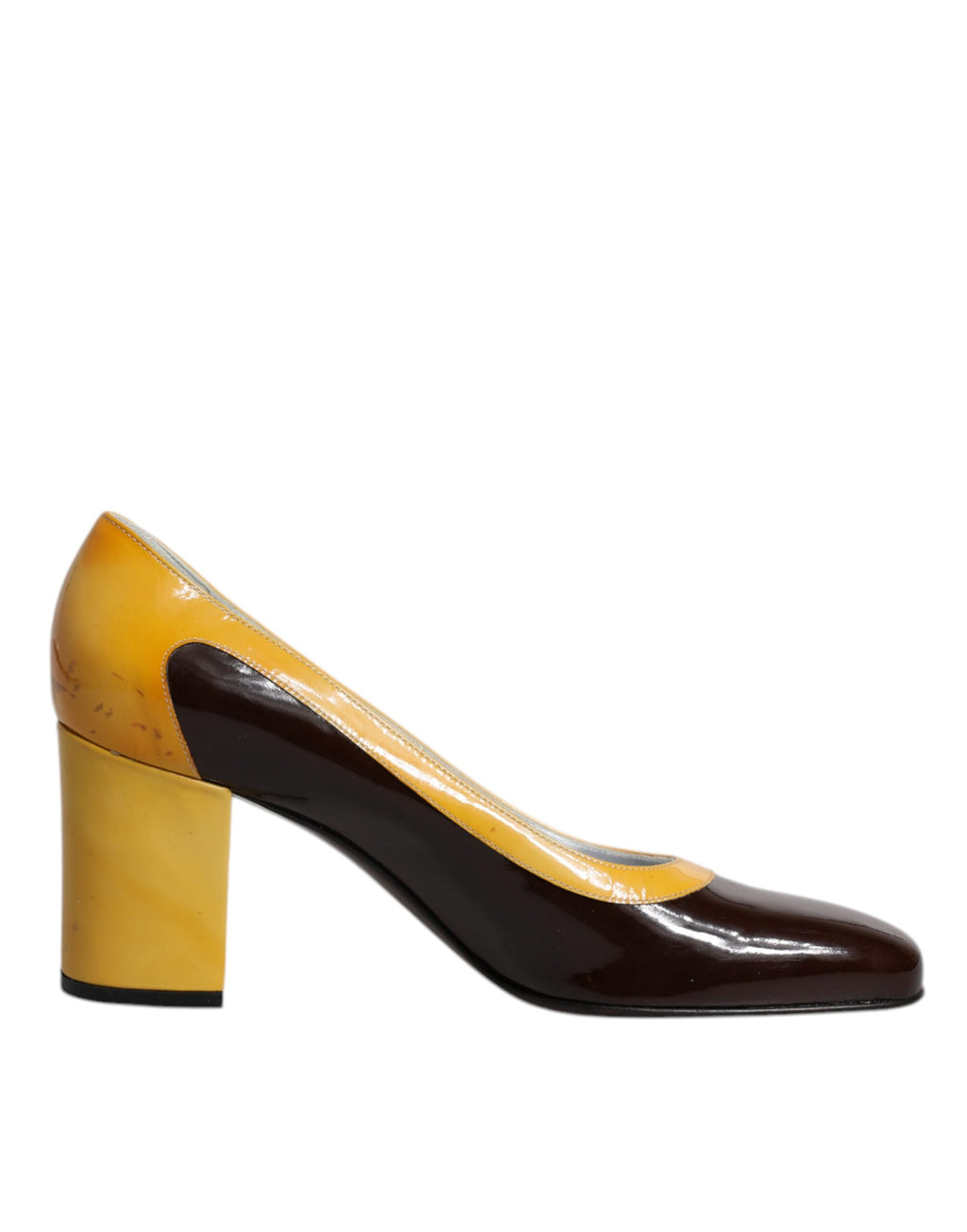 Dolce & Gabbana Yellow Mid Heel for Women additional view