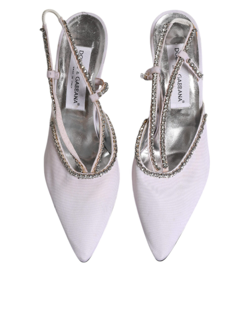 Dolce & Gabbana White Mid Heel for Women detail view