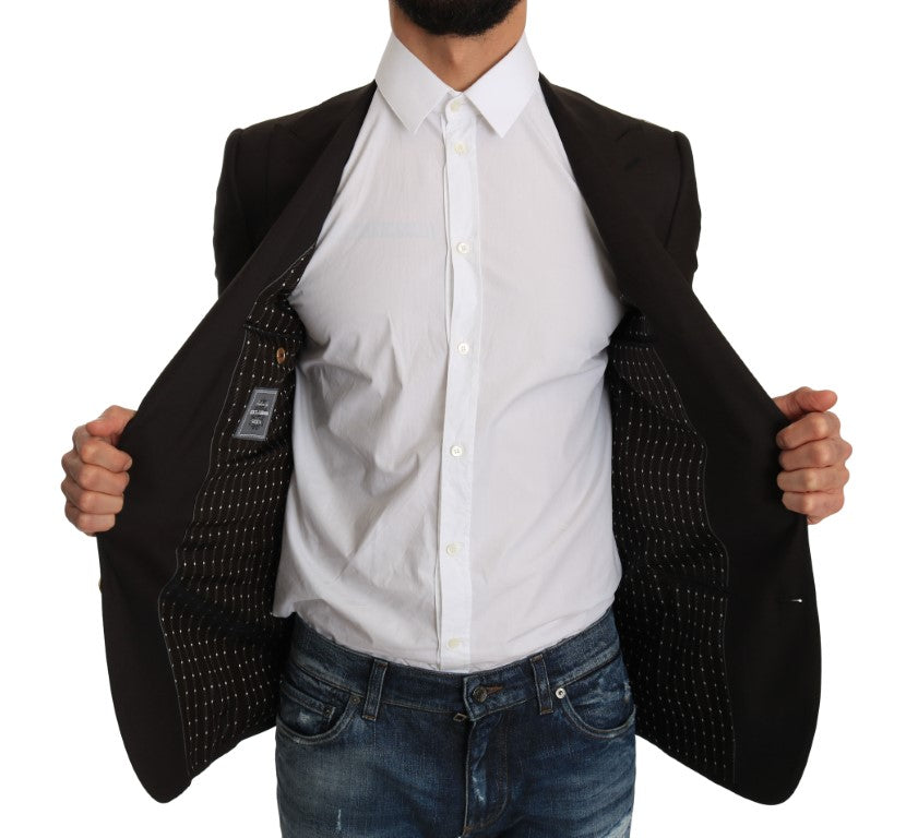 Dolce & Gabbana Brown Blazer for Men side view