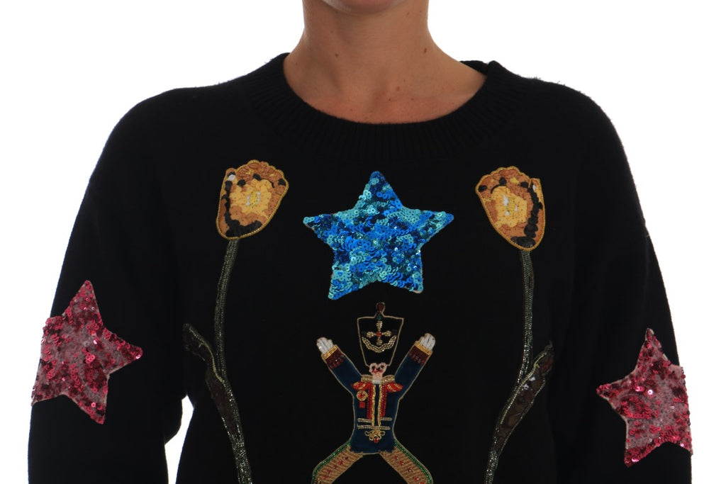 Dolce & Gabbana Black Cashmere for Women detail view