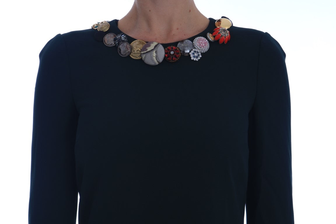 Dolce & Gabbana Green Long Dress for Women detail view