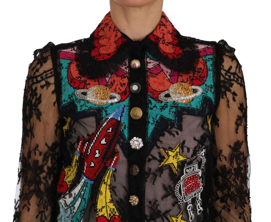 Dolce & Gabbana Black Blouse for Women alternate view