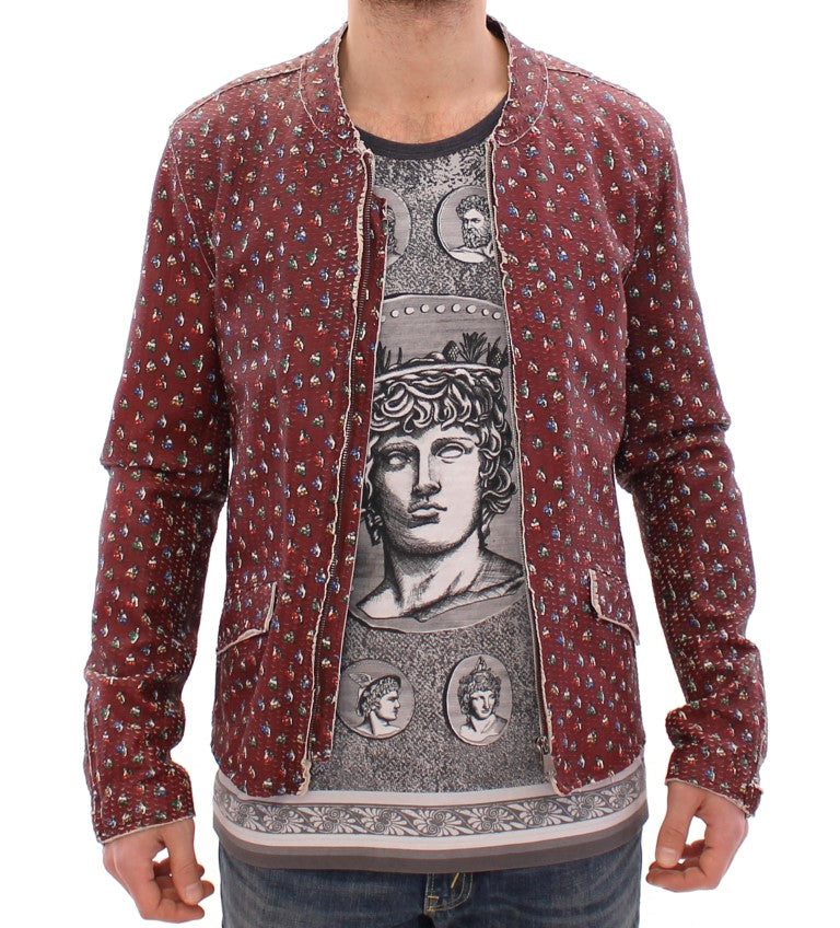 Dolce & Gabbana Red Leather Jackets for Men additional view