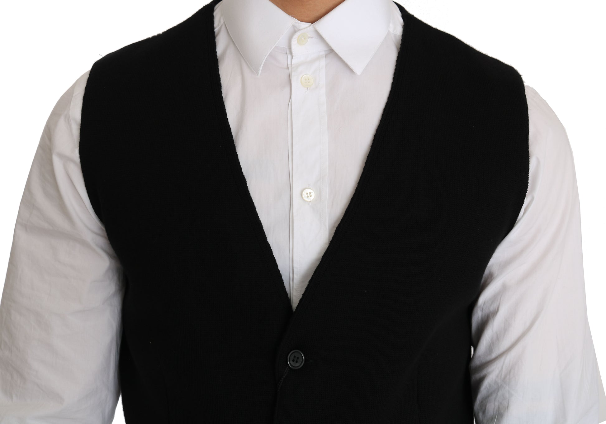 Dolce & Gabbana Black Waistcoats for Men alternate view