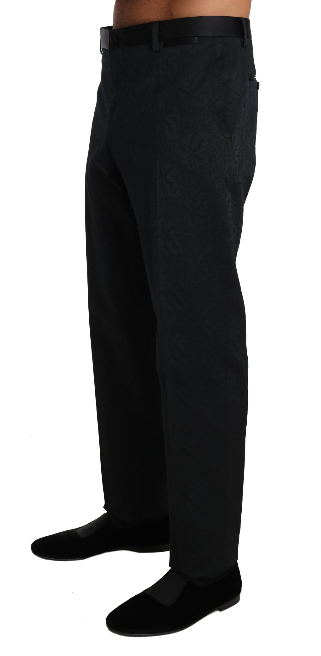 Dolce & Gabbana Black Dress Pants for Men detail view