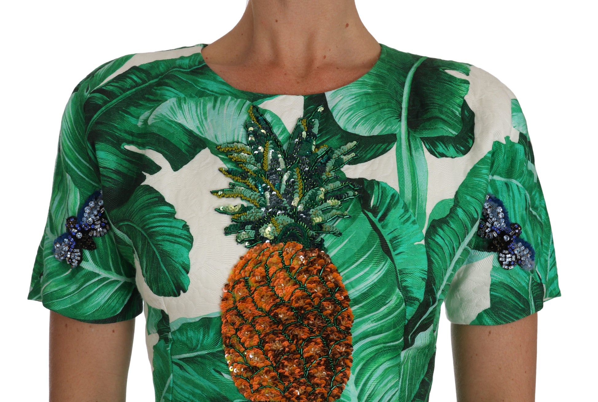 Dolce & Gabbana Green Casual Dress for Women detail view