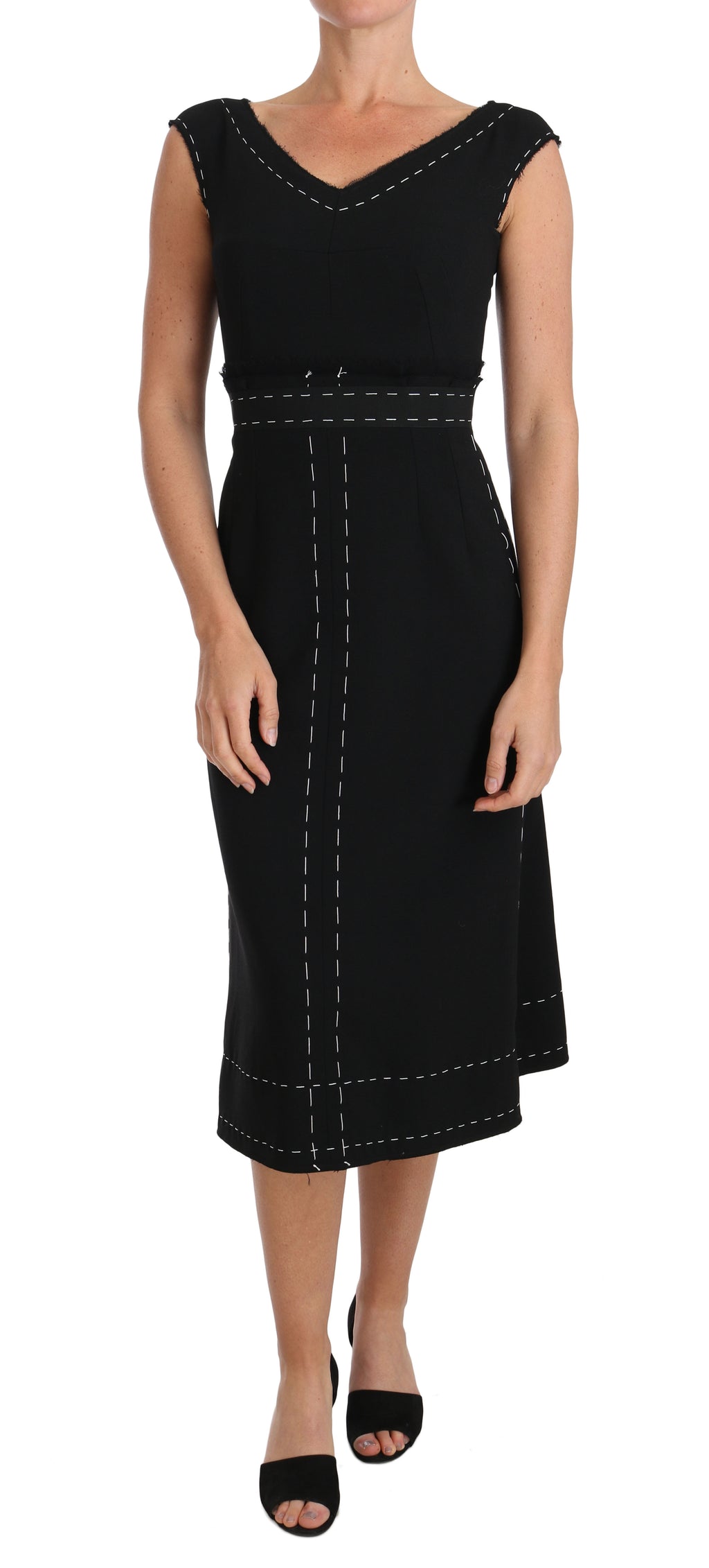 Dolce & Gabbana Black Midi Dress for Women