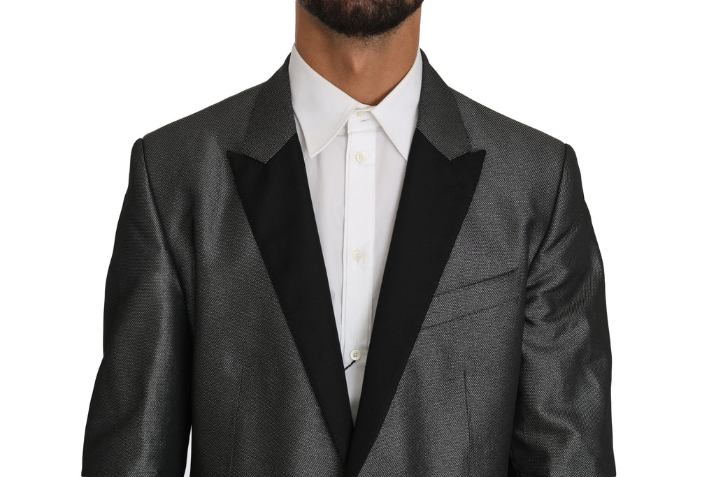 Costume deux pièces MARTINI gris à motifs Dolce & Gabbana