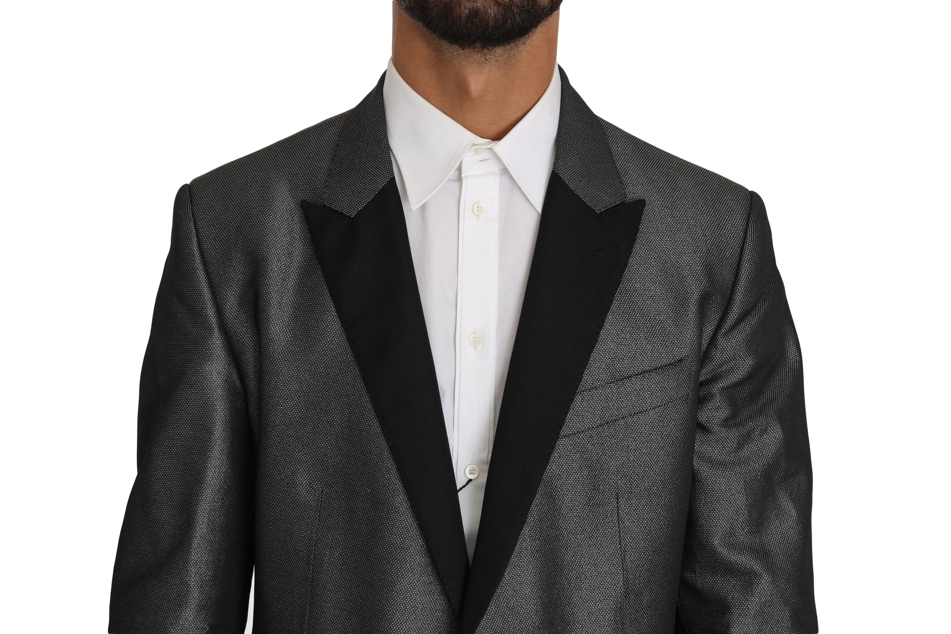 Costume deux pièces MARTINI gris à motifs Dolce & Gabbana