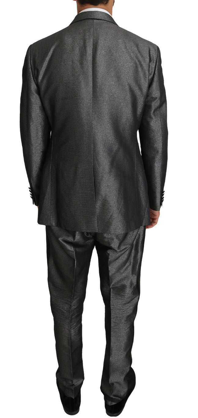 Costume deux pièces MARTINI gris à motifs Dolce & Gabbana