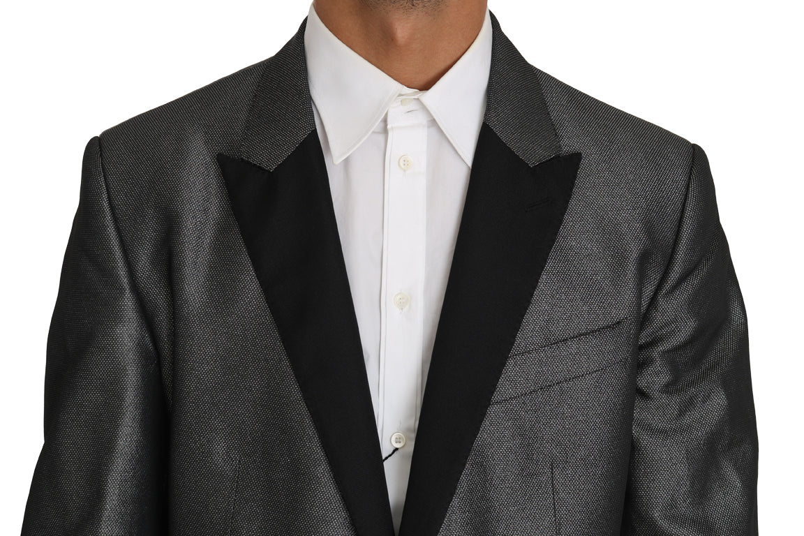 Costume deux pièces MARTINI gris à motifs Dolce & Gabbana
