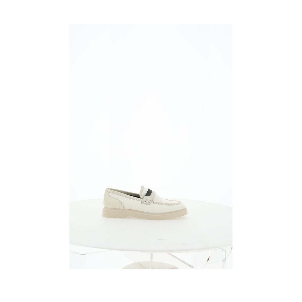 Mocassins beige Brunello Cucinelli