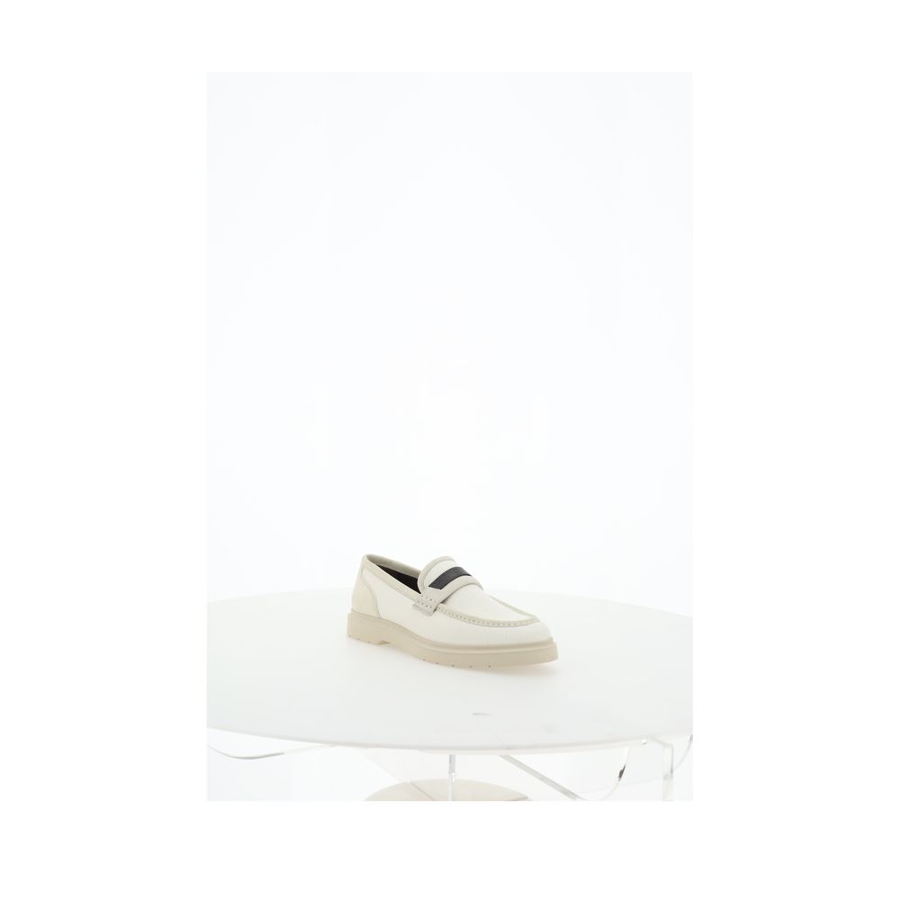 Mocassins beige Brunello Cucinelli