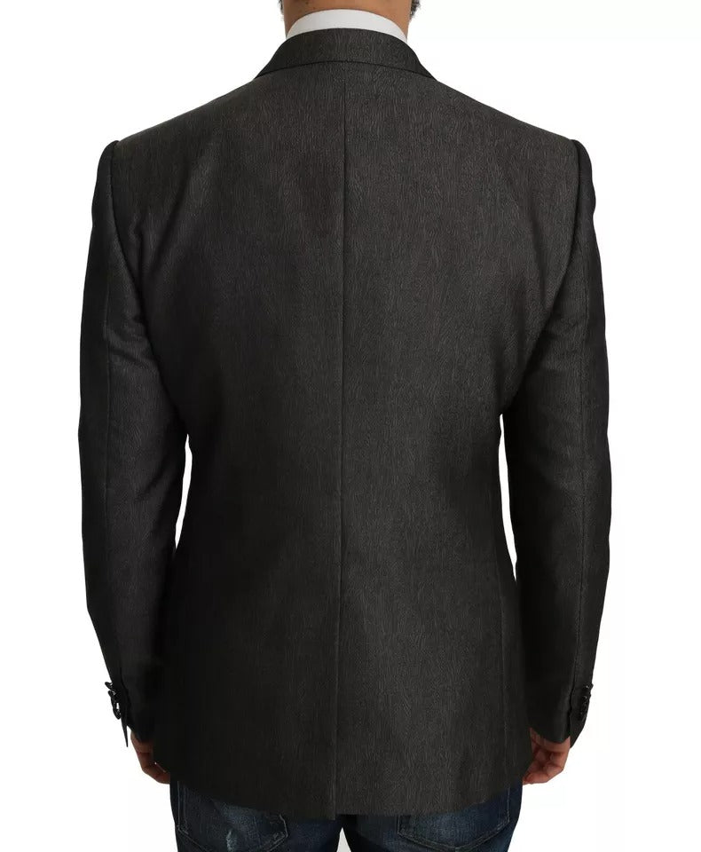 Ensemble 2 pièces Dolce & Gabbana gris MARTINI : gilet et blazer